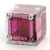 Cubo pink/pink trasparente